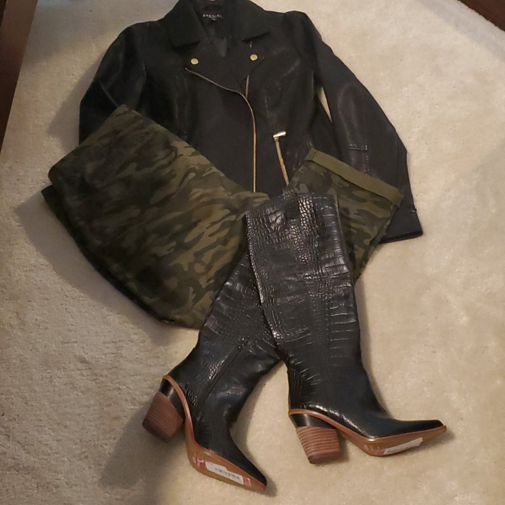NWT GIANNI BINI WESTERN BOOT - Picture 4 of 6